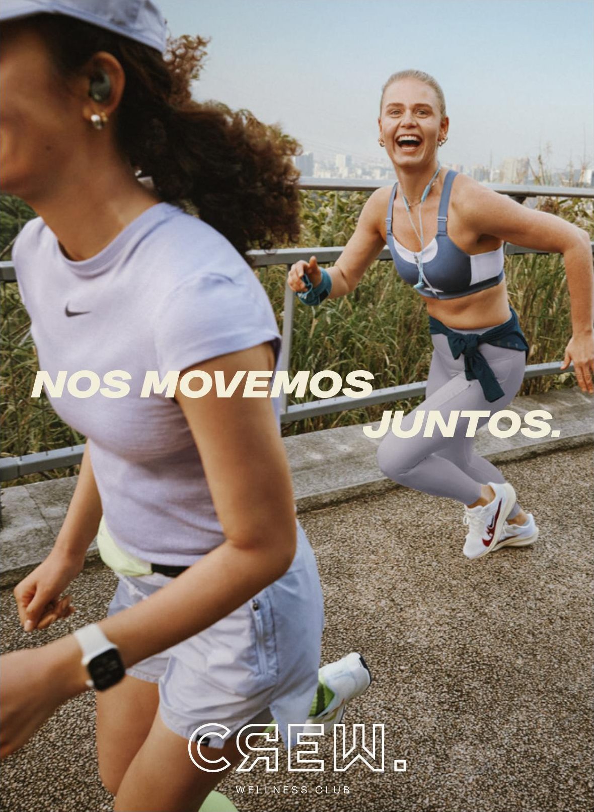 Corriendo juntas, comunidad CREW