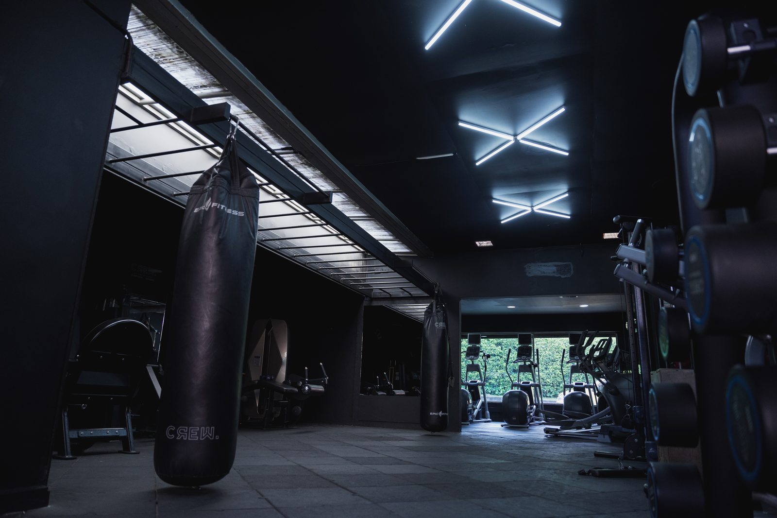 Pasillo de boxeo CREW Medellín