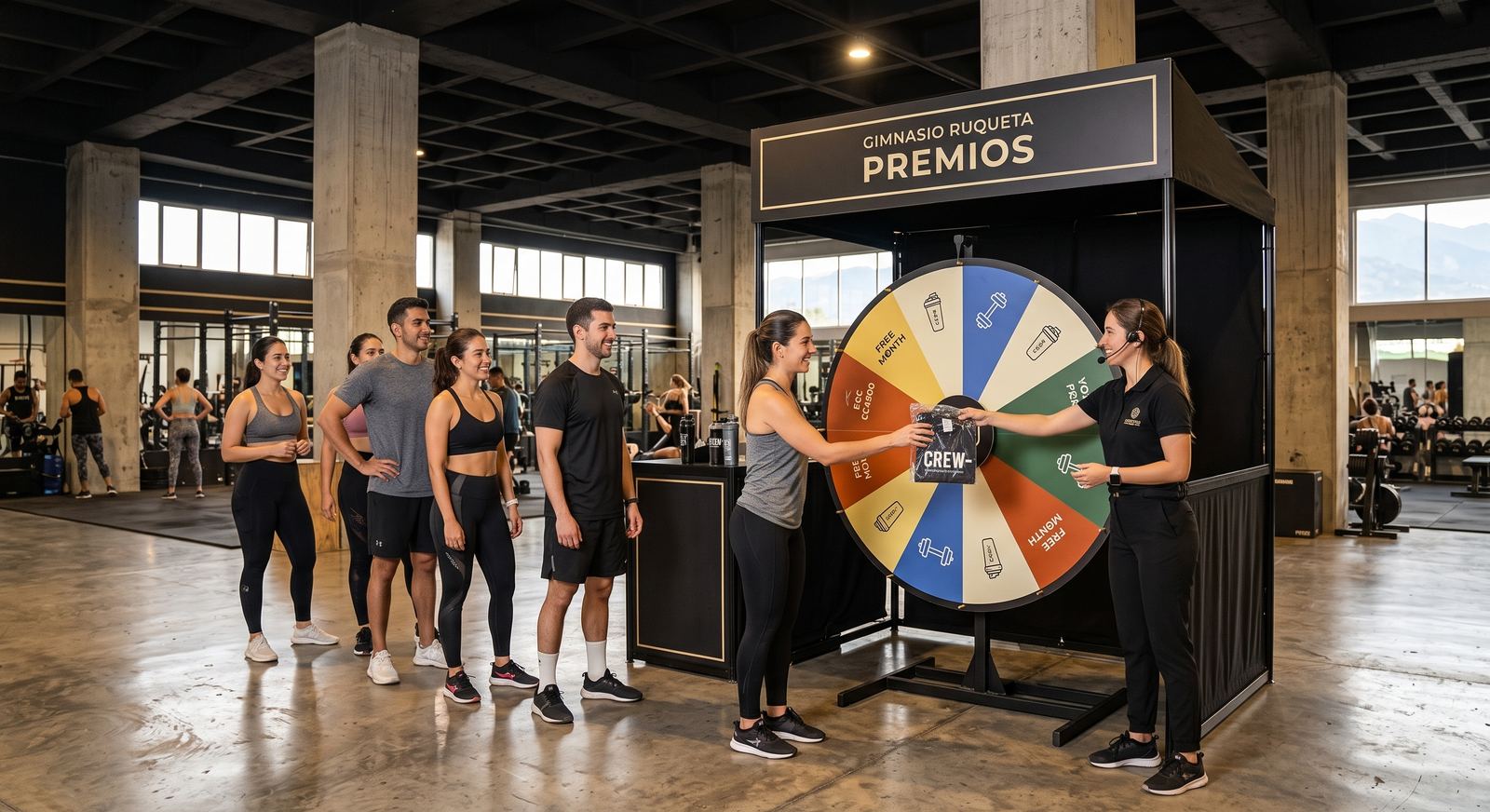Ruleta de premios CREW